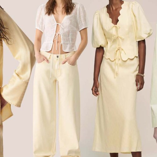 Colour of the Spring / Summer Season 2025 – Butter Yellow