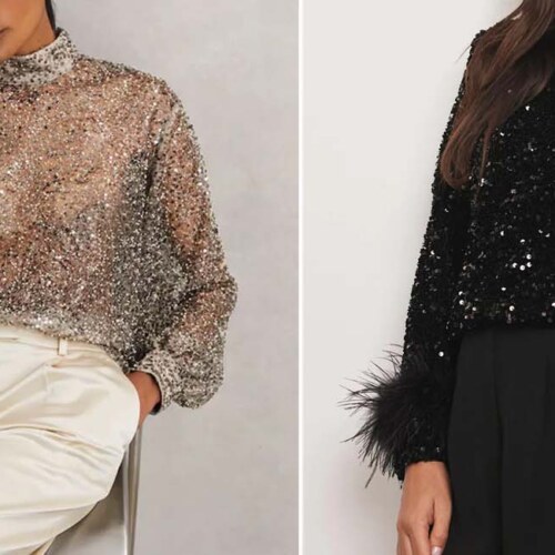 12 Sequin Tops To Wear in Festive Season