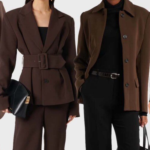 12 Brown Blazers To Elevate Your Workwear